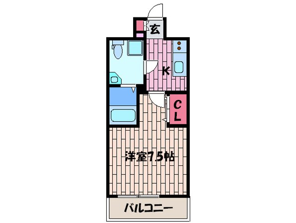 大阪PRESTIGE　ACCOMMODATIONの物件間取画像